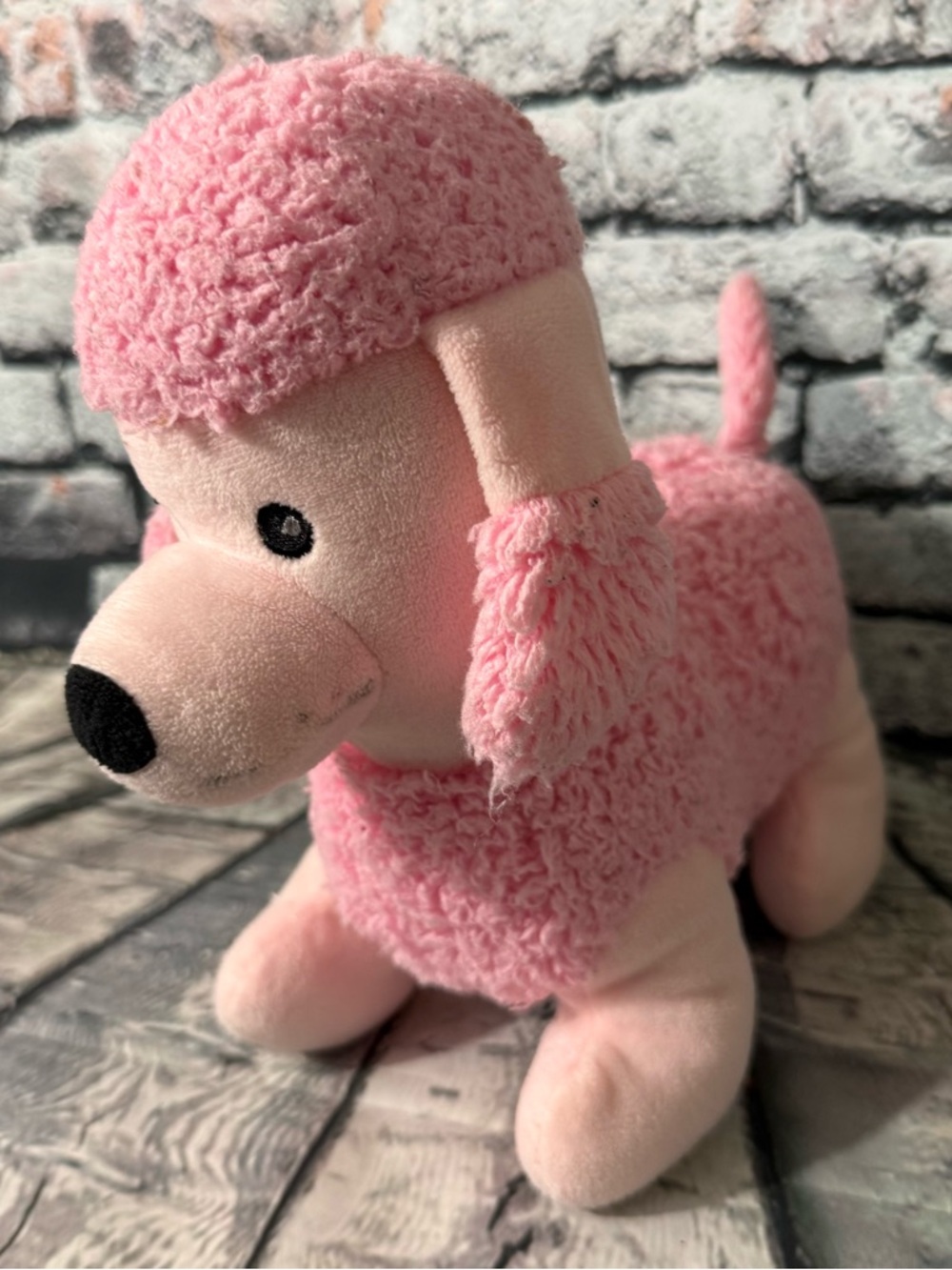 Kelly Toy 2018 Pink Poodle Plush Lovey Cuddle 10” Toy (PL-13)
